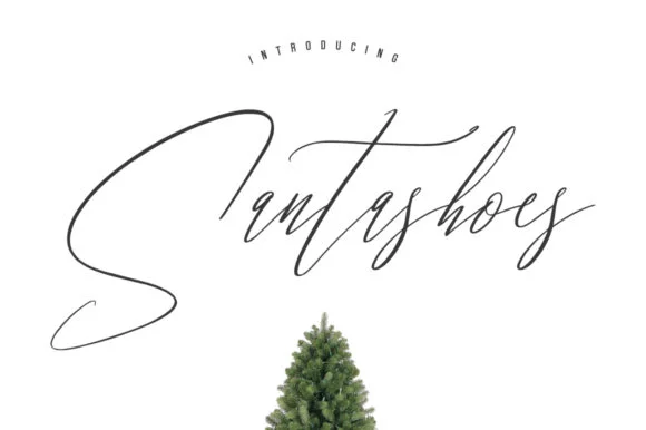 Santashoes Font by Maulana Creative — Script Handwritten Font