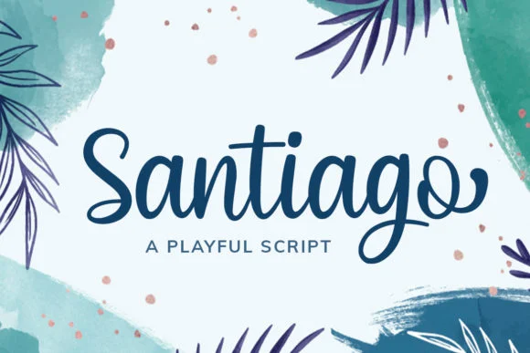 Santiago Font by Fallengraphic by Fallengraphic — Script Handwritten Font