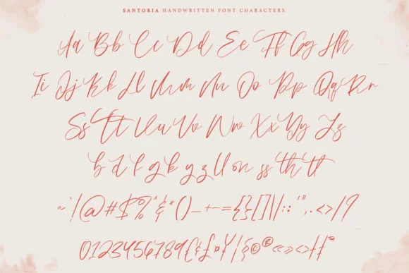 Santoria Font by Maulana Creative — Script Handwritten Font — thumbnail 6