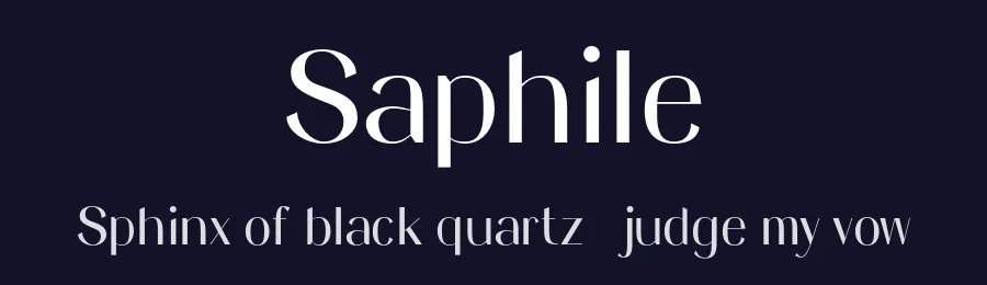 Saphile by Craft Supply Co. — Sans Serif Font — thumbnail 2