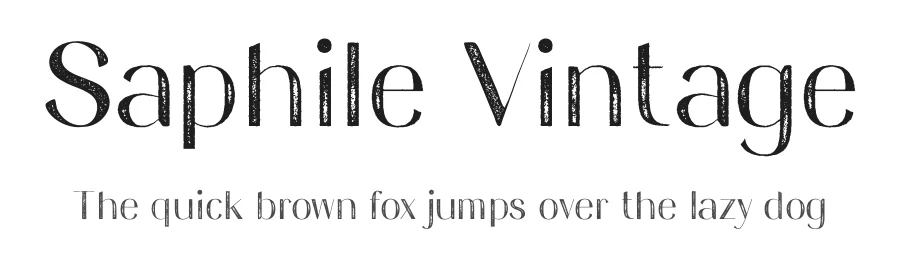Saphile Vintage