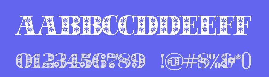 Sapphire Sativa by Gaut Fonts — Decorative Font — thumbnail 3
