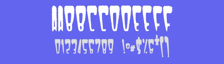 Satan 1981 by Damien Gosset — Decorative Font — thumbnail 3