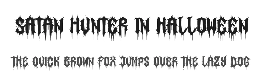 Satan Hunter in Halloween