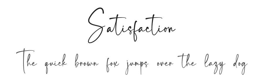 Satisfaction