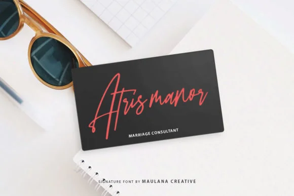 Sattiers Signature Font by Maulana Creative — Script Handwritten Font — thumbnail 3