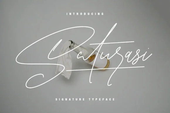 Saturasi Font by Maulana Creative — Script Handwritten Font