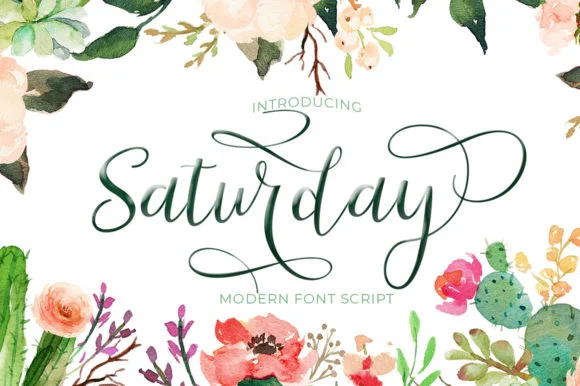 Saturday Font by Stellar Studio — Script Handwritten Font