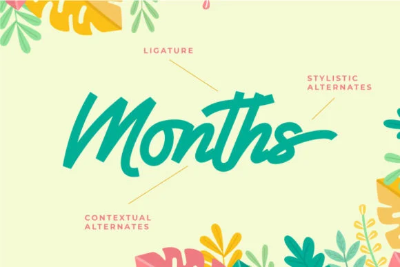 Saturnalia Font by Helotype — Script Handwritten Font — thumbnail 3