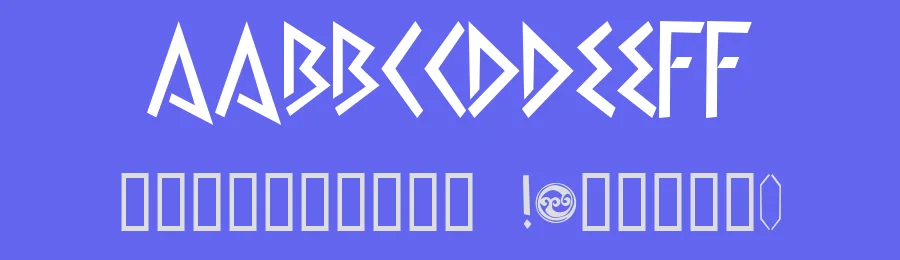 Satyr by Furdzville — Decorative Font — thumbnail 3