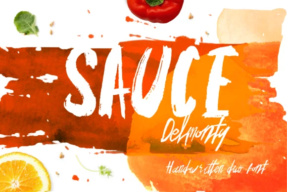 Sauce Delmonty Font by Dancubs — Script Handwritten Font