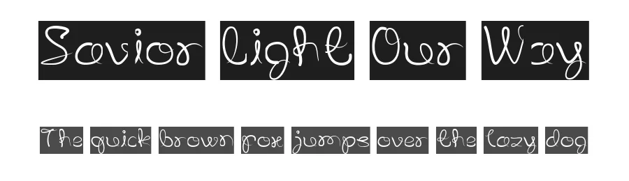 Savior Light Our Way