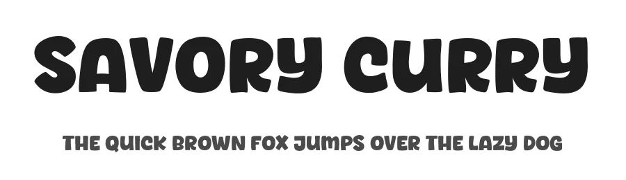 Savory Curry