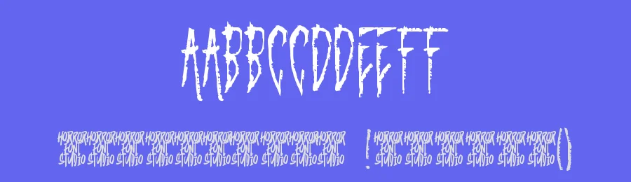 Sawone by Horror Font — Decorative Font — thumbnail 3