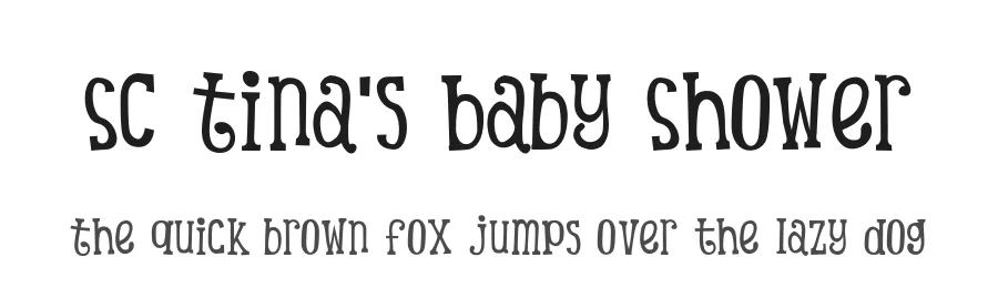 SC Tina's Baby Shower