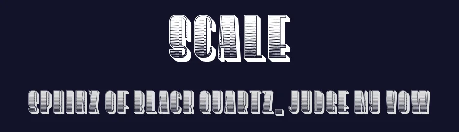 Scale by Vladimir Nikolic — Decorative Font — thumbnail 2