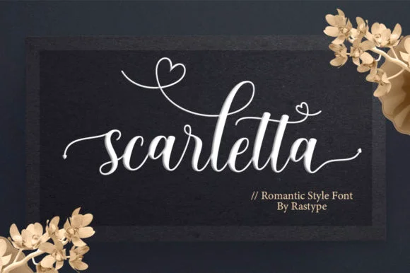 Scarletta Font by rastype1010 β Script Handwritten Font