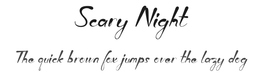 Scary Night