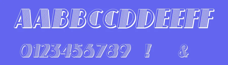 Schaeffer by Vladimir Nikolic — Decorative Font — thumbnail 3