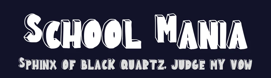 School Mania by DM Letter Studio - Dimas Prasetyo — Decorative Font — thumbnail 2