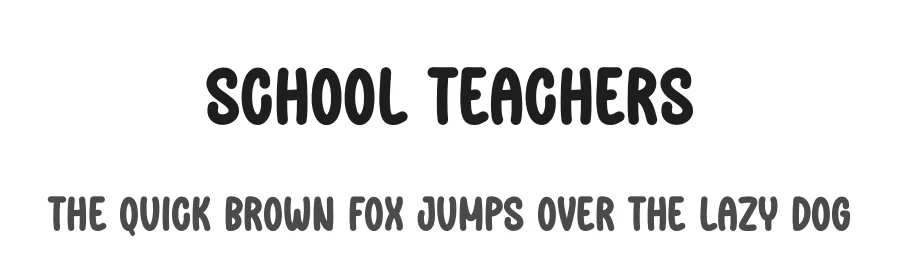 School Teachers