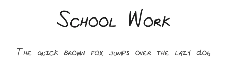 School Work