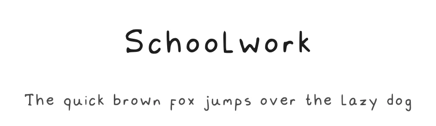 Schoolwork