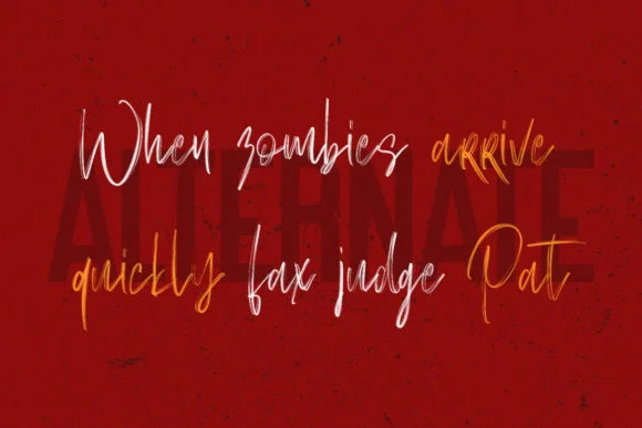 Schrader Font by Maulana Creative — Script Handwritten Font — thumbnail 6