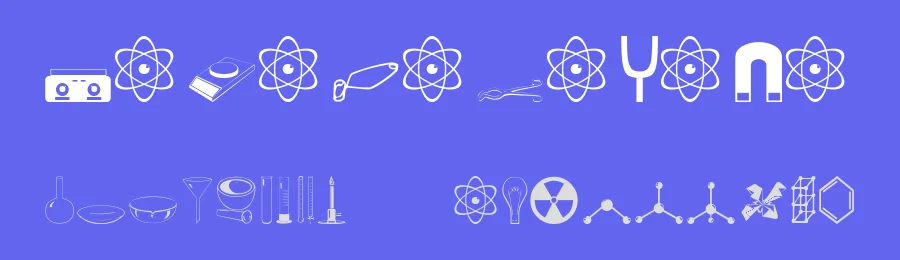 Science — Dingbats Font — thumbnail 3