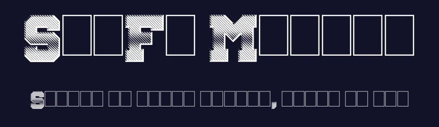 SciFi Movies by imagex — Display Font — thumbnail 2