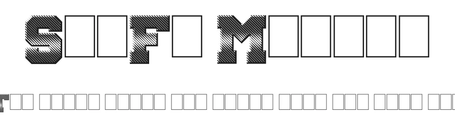 SciFi Movies by imagex — Display Font