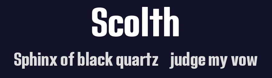 Scolth by Maulana Creative — Sans Serif Font — thumbnail 2