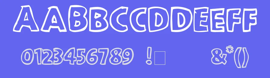 Scootch Over Sans by Elling Lien — Decorative Font — thumbnail 3