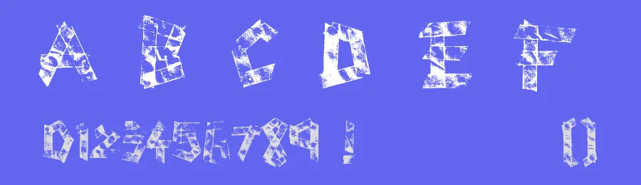Scotch Taped by imagex — Decorative Font — thumbnail 3