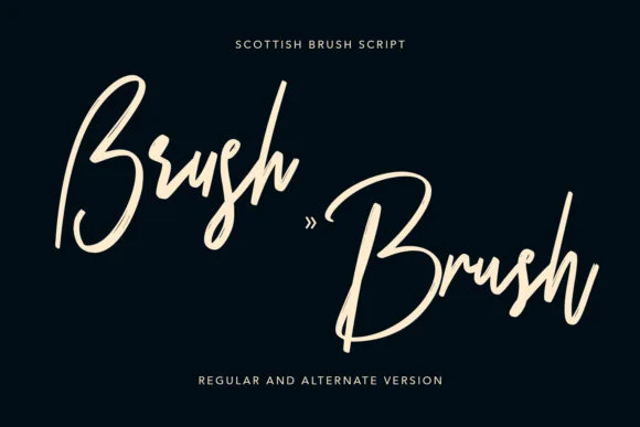 Scottish Font by Maulana Creative — Script Handwritten Font — thumbnail 2