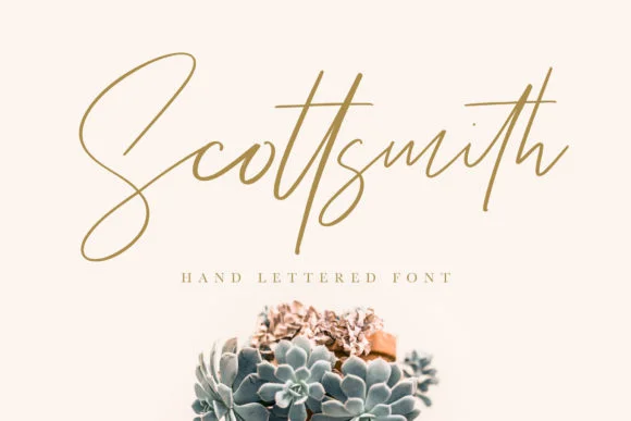 Scottsmith Font by Maulana Creative — Script Handwritten Font