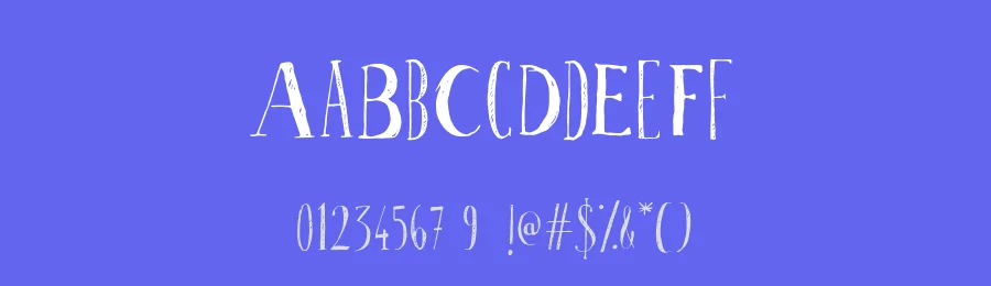 Scrabionau by patch po — Decorative Font — thumbnail 3