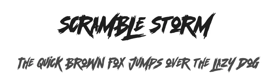 Scramble Storm