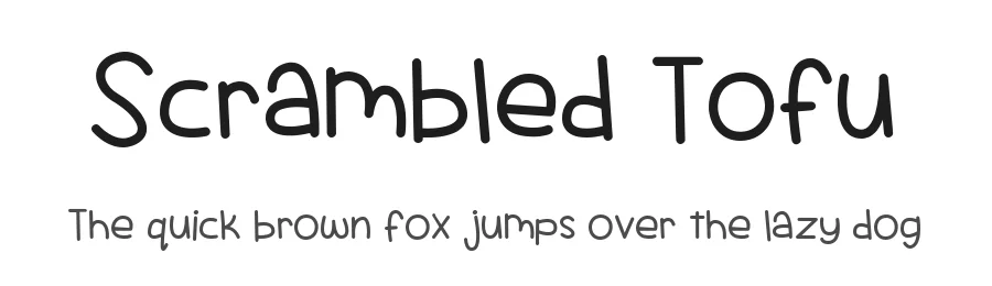 Scrambled Tofu