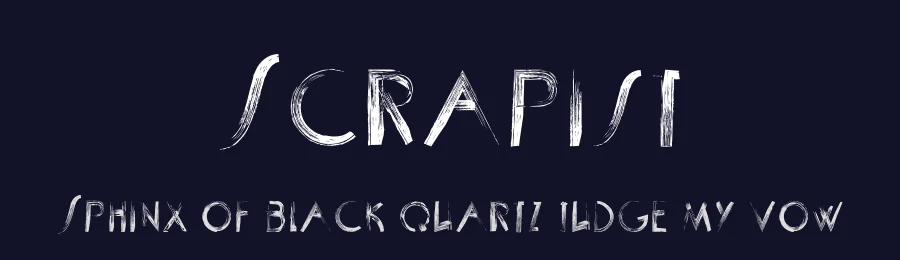 Scrapist by Adult Human — Decorative Font — thumbnail 2