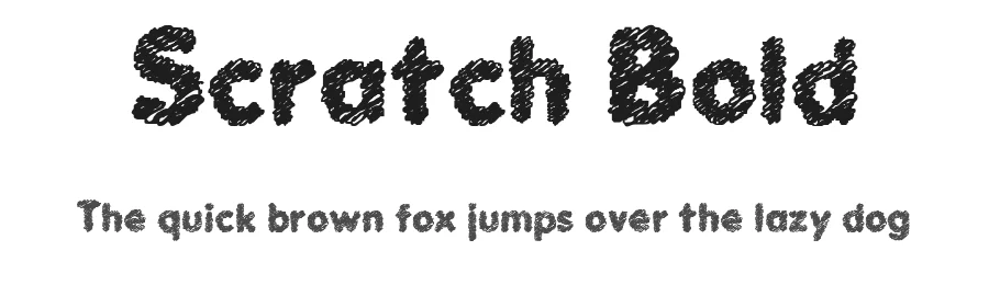 Scratch Bold