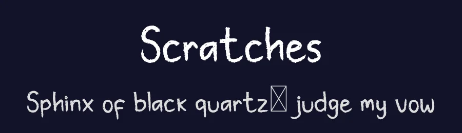 Scratches by Edric Studio — Script Handwritten Font — thumbnail 2