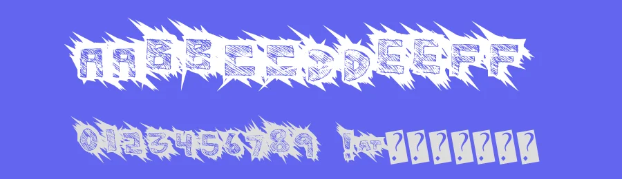 Scratchingly by Xerographer Fonts — Decorative Font — thumbnail 3