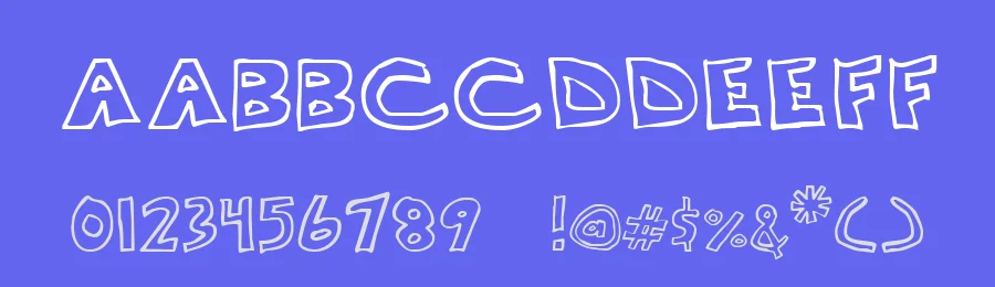 Scrawllege by Andy Krahling — Decorative Font — thumbnail 3