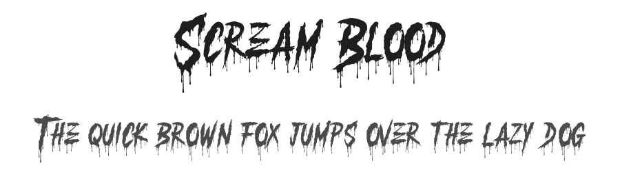 Scream Blood
