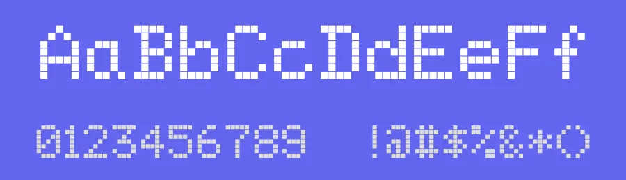 Screen Matrix by Colonel Sanders — Display Font — thumbnail 3