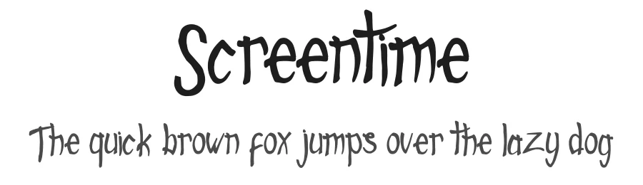 Screentime by Letteresti Studios — Decorative Font