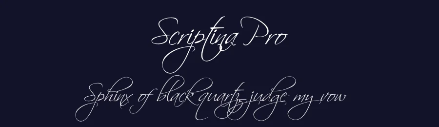 Scriptina Pro by CheapProFonts — Script Handwritten Font — thumbnail 2