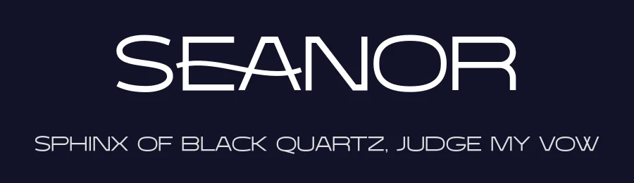 Seanor by Typebae Foundry — Sans Serif Font — thumbnail 2