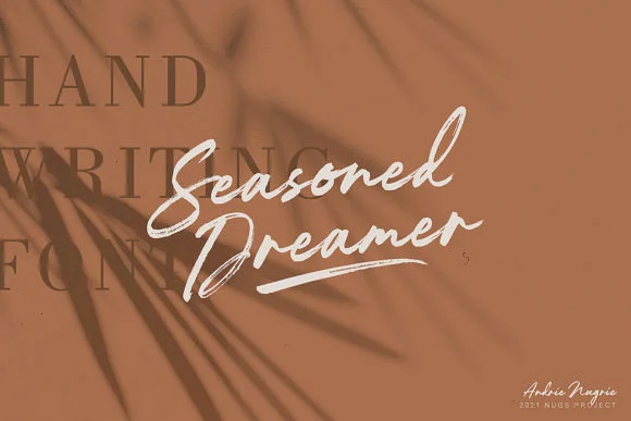 Seasoned Dreamer Font by Andrie Nugrie — Script Handwritten Font